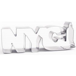 NYC stainless cutter - 13 cm x 5 cm - ScrapCooking