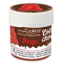 Color'choco rojo soluble en grasa 5 g - ScrapCooking