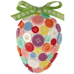 botones redondos de plástico - una variedad de colores - 300 piezas