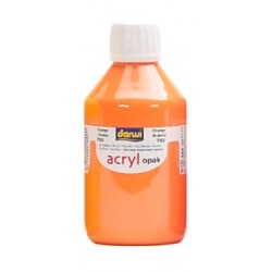 Acryl Opak Acrylfarbe orange 80 ml