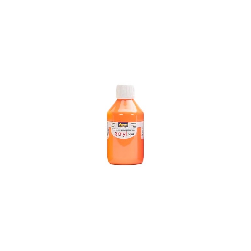 Acryl Opak acrilico vernice arancione 80 ml