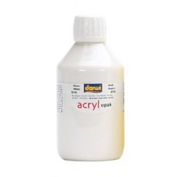 Acryl Opak Acrylfarbe weiss 80 ml