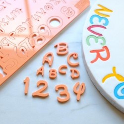 Full set embosser uppercase & lowercase letter - Magical - Sweet Stamp Amycakes