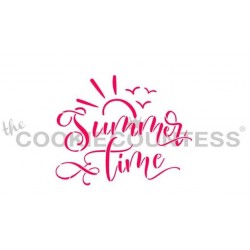 stencil summer time - Cookie Countess
