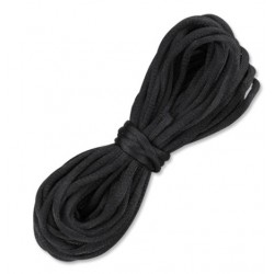 satin cord 6 meters black ø 2 mm