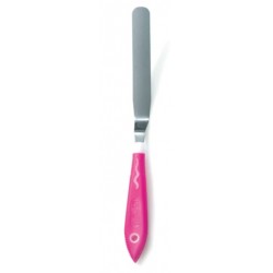 knife angled pink spatula 24 cm - blade 11 cm - Decora