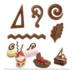 Moule chocolat sucettes rondes 6 cm - 8 cavités - Planète Gateau