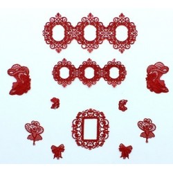 Opulence - 3D lace mat - Claire Bowman