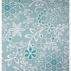 Floral Fern - lace mat - Claire Bowman