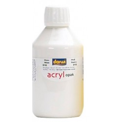 Acryl Opak Acrylfarbe weiss 250 ml