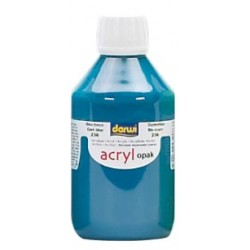 Acryl Opak Acrylfarbe dunkelblau 250 ml