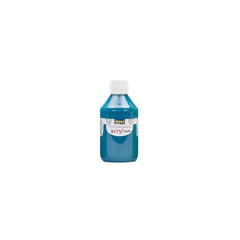 Acryl Opak acrilico vernice blu scuro 250 ml