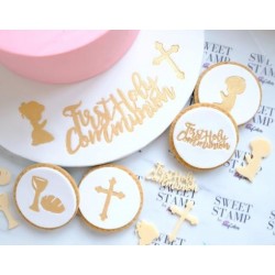 Kommunion Elemente Druckersatz - Sweet Stamp Amycakes