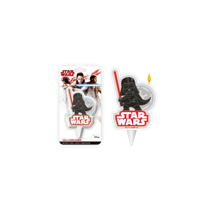 candela Darth Vader da Star Wars - 2D - 7.50 cm