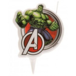bougie Avengers Hulk - 2D - 7.50 cm