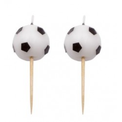Football - bougies x 6