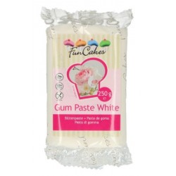 Gum Paste / flower paste - white - 250 gr - Funcakes