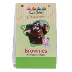Préparation mix  sans gluten pour Brownies 500g - Funcakes