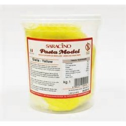 Pasta di zucchero Model Saracino gialla 1kg
