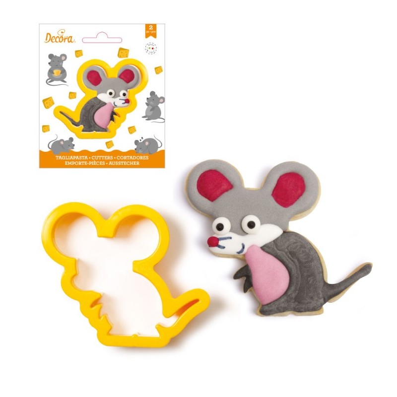 Mouse Cookie Cutter - Decora