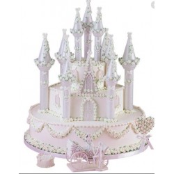 Molde para pastel - castillo romántico - Wilton