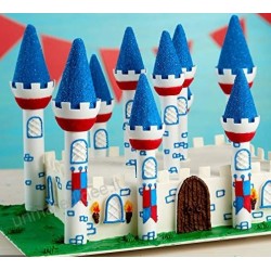 Molde para pastel - castillo romántico - Wilton