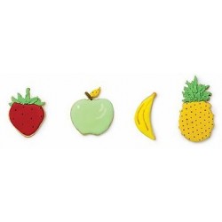 set 4 cookie fruits - Decora