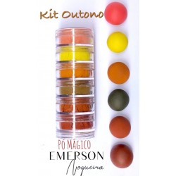 Kit "otoño" en polvo mágico - 6 piezas - Emerson