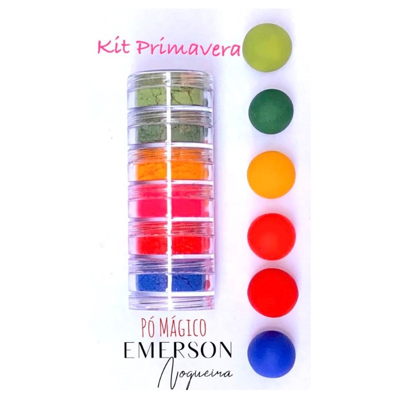 Magic powder kit "spring" - 6 pieces - Emerson