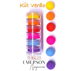 Magic powder kit "summer" - 6 pieces - Emerson