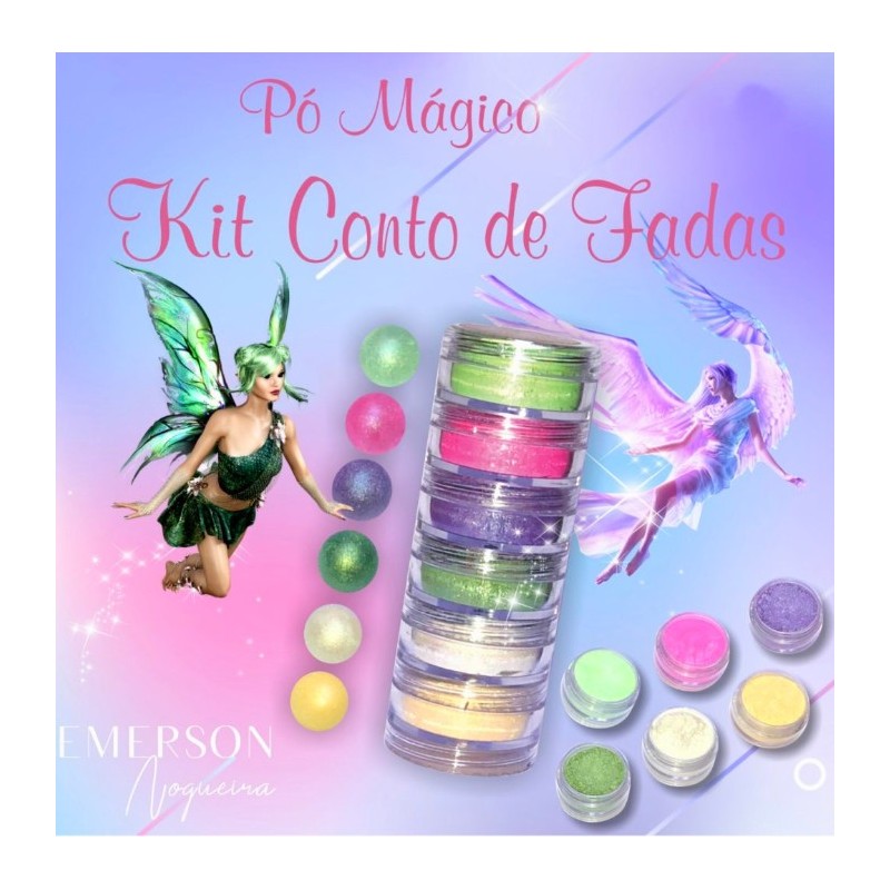 Magic powder kit "fairy tale" - 6 pieces - Emerson