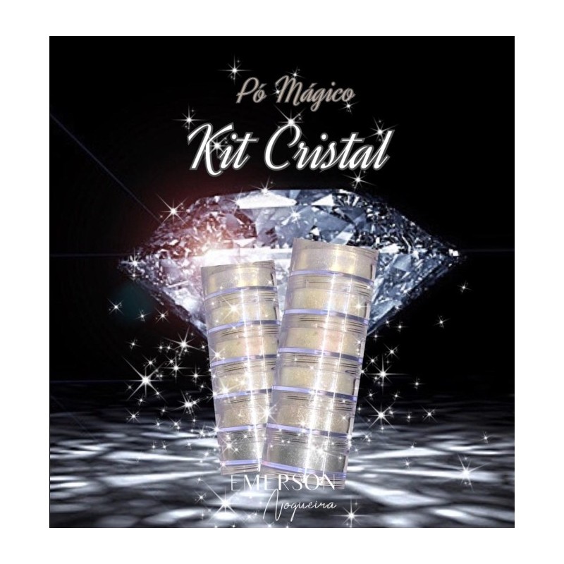 Magic Powder Kit "Kristall" - 6 Stück - Emerson