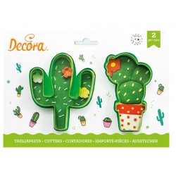 set 2 Ausstecher "Kaktus" - Decora