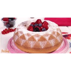 molde antiadherente - rosquilla diamante - Ø 20 x H 8 cm - Decora