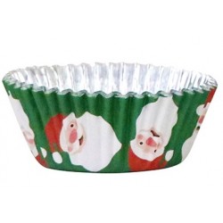 cupcakecups paper - Santa Claus - 30pcs - 7.4 x 3 cm - PME