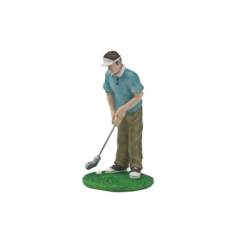 Figurita de resina - golfista - Culpitt