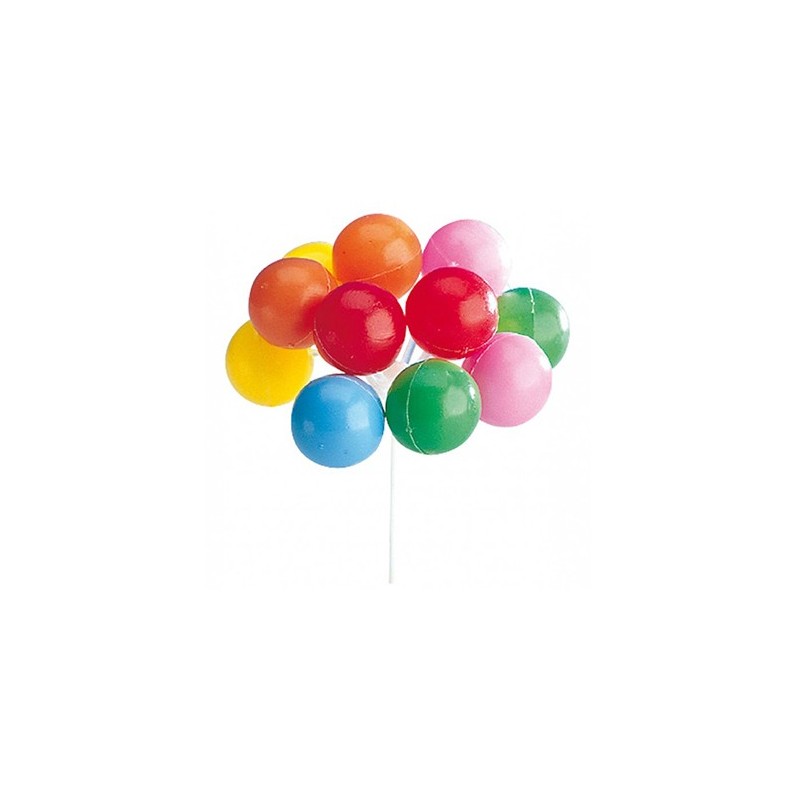 plastic topper - balloons - Doric