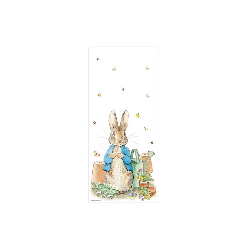 20 bolsas - Peter Rabbit - con enlace - 12,5 cm x 28,5 cm - Anniversary House
