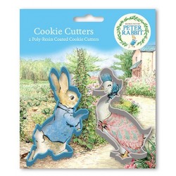set 2 cortador "Peter Rabbit y Jemima Puddle Duck" - Anniversary House