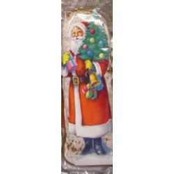 immagine "Babbo Natale" in carta - 110 x 35 mm