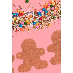 Décorations en sucre sprinkles "GINGERBREAD HOUSE" - 100g - Fancy Sprinkles