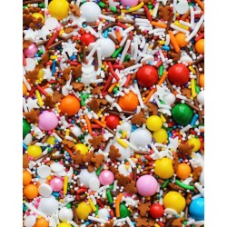 Decorazione zucchero spinkles - "GINGERBREAD HOUSE" - 100g - Fancy Sprinkles