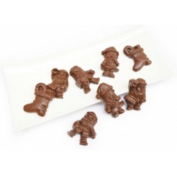 Starre Form Weihnachtsschokoladen - ScrapCooking