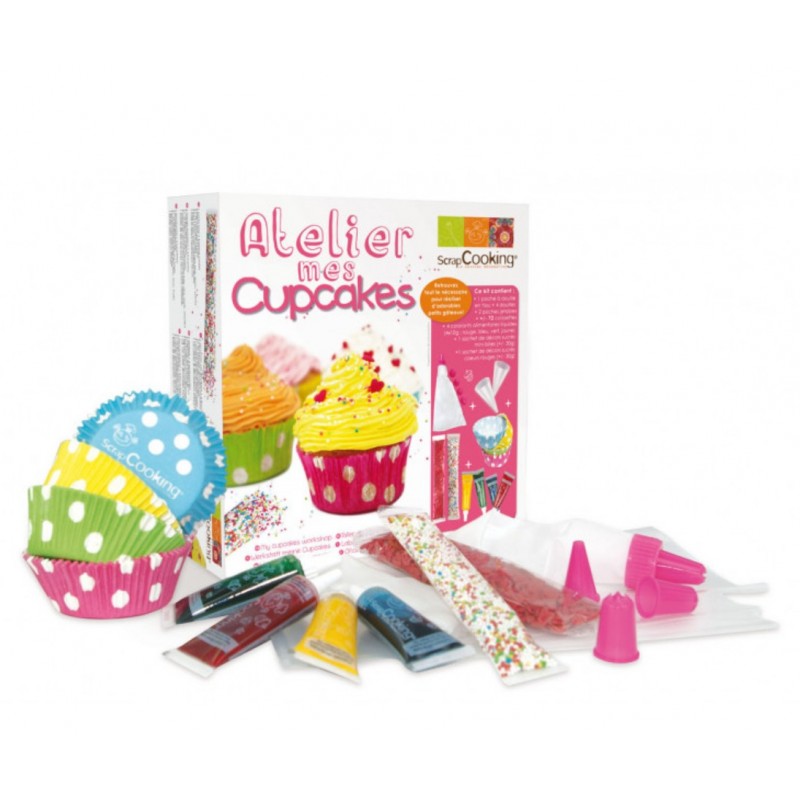 Box Atelier "my cupcakes" - ScrapCooking