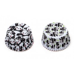 capsula cupcake "panda" - 36p - 50 x 32 mm - Decora