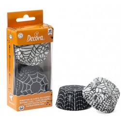 pirottini cupcake "ragno" - 36p - 50 x 32 mm - Decora