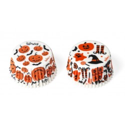 capsula cupcake "halloween" - 36p - 50 x 32 mm - Decora