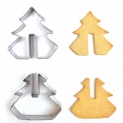 "Christmas" 3D stainless cutter - ScrapCooking
