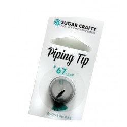 67 icing tip drop leaf - Sugar Crafty