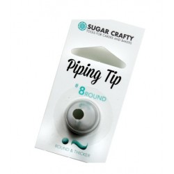 8 icing tip round - Sugar Crafty